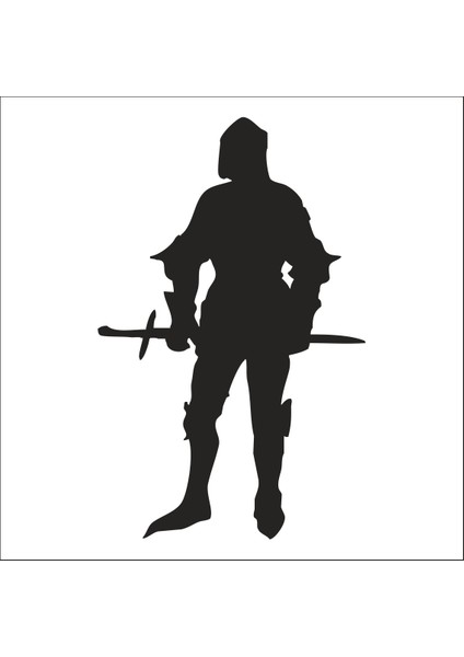 Savaşçı Folyo Sticker 30 cm Uzunluk