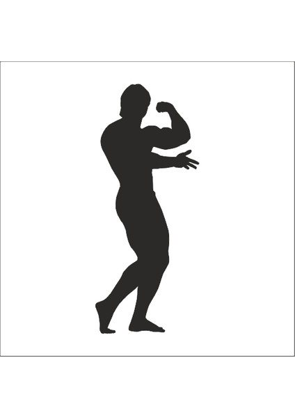 Body Gym Folyo Sticker 70 cm Uzunluk