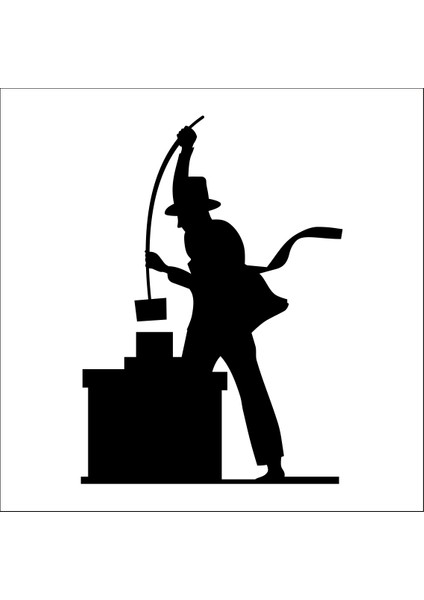 Sihirbaz Folyo Sticker 80 cm Uzunluk
