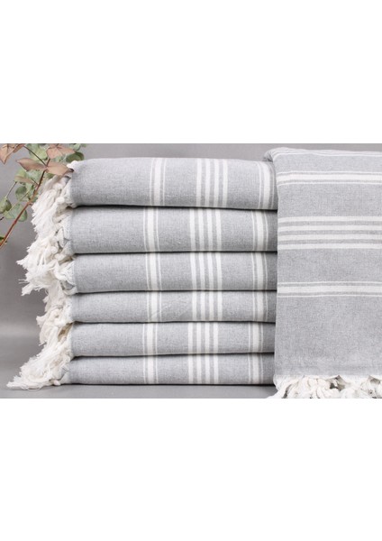 Gri Organik Pamuk Havlu, Havlu, 100 x 180 cm Pamuk Havlu, Bekarlığa Veda Partisi ,