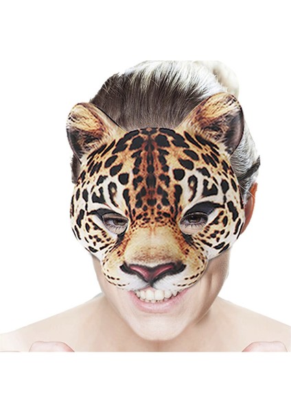 Leopar Cosplay Maske