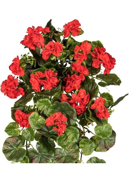 Yapay Çiçek Sarkan Sardunya 80CM 1. Kalite Kırmızı