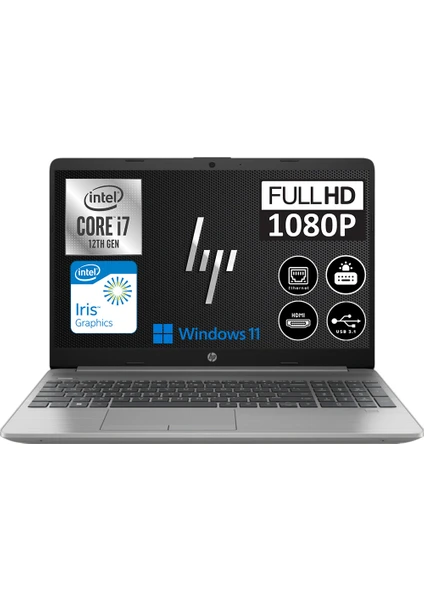 250 G9 Intel Core i7 1255U 16GB 1TB SSD Windows 11 Home 15.6" FHD Taşınabilir Bilgisayar 6Q8M8ES23