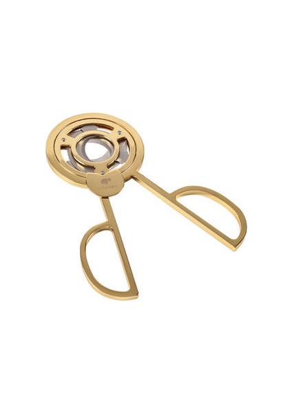 3 Bıçaklı Paslanmaz Çelik Altın Kaplama Puro Kesici (Yurt Dışından)