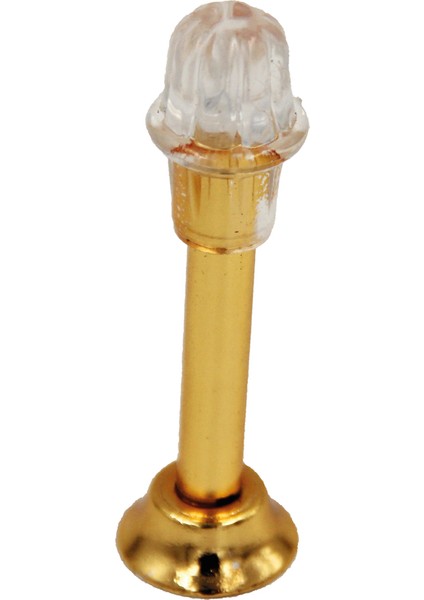 Kapı Tanponu Zamak Sarı Vidalı 8 cm
