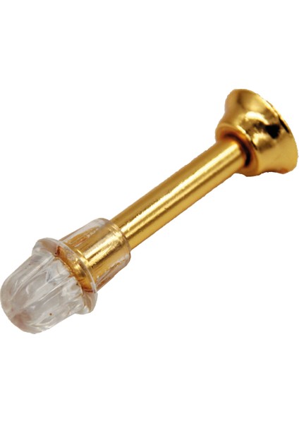 Kapı Tanponu Zamak Sarı Vidalı 8 cm