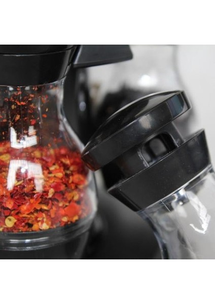 16 Adet Çeşni Set 360 Dönen Baharat Kavanoz Raf Mutfak Cruet Çeşni Şişe Kahve Şeker Seal Kavanoz Konteyner Raf Organizatör Raflar ve Tutucular (Yurt Dışından) fırsatları