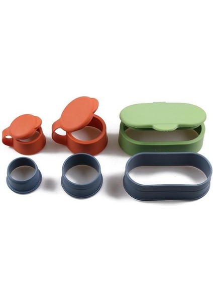 3 Adet / Takım Silikon Gıda Çantası Mühür Kapak Işlevli Mutfak Depolama Koru Sızdırmazlık Çantaları Cap Moistureproof Sihirli Toka Sealer Çanta Klipleri (Yurt Dışından)