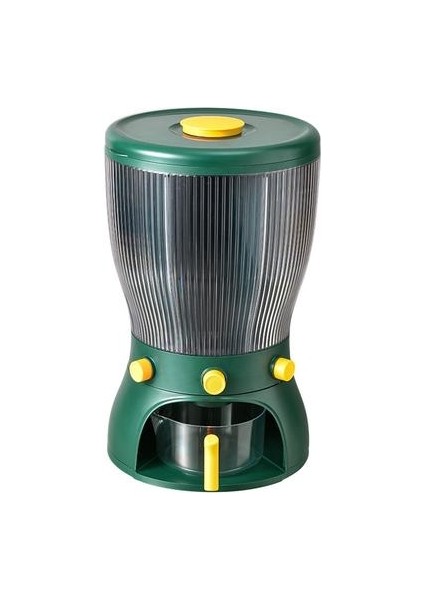 10 kg Dönen Pirinç Kova Mutfak Depolama Tankı Nem Geçirmez Böcek Geçirmez Tahıl Saklama Kutusu Tahıl Organizatör Büyük Kapasite Şişeler Kavanozlar ve Kutular (Yurt Dışından)