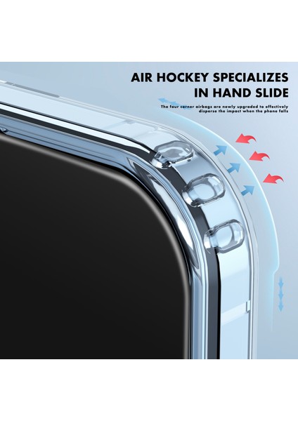 Ipaky Ipaky Shockproof Pc Tpu Koruyucu Telefon Kılıfı Apple iPhone 14 Pro Max Şeffaf (Yurt Dışından) fiyatları