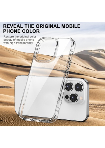 Ipaky Apple iPhone 14 Pro Max Şeffaf Mor Için Ipaky Aurora Serisi Pc + Tpu Kılıfı (Yurt Dışından) fiyatları