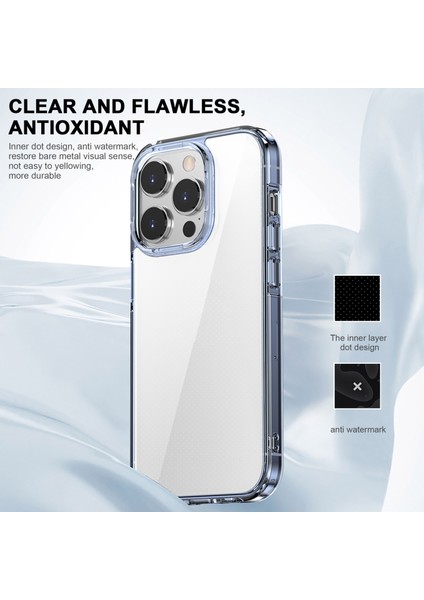 Ipaky Apple iPhone 14 Pro Max Şeffaf Mor Için Ipaky Aurora Serisi Pc + Tpu Kılıfı (Yurt Dışından) fırsatları