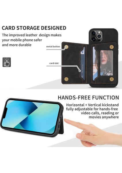 Apple iPhone 14 Pro Max Siyah Için Hat Kartı Sahibi Telefon Kasası (Yurt Dışından) modelleri