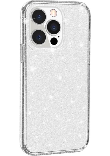 Iphone 14 Pro Max (Beyaz) Için Şok Geçirmez Zırh Kartı Yuvası Kılıfı
