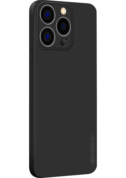 Iphone 14 Pro Max (Siyah) Için Silikon Telefon Kılıfı