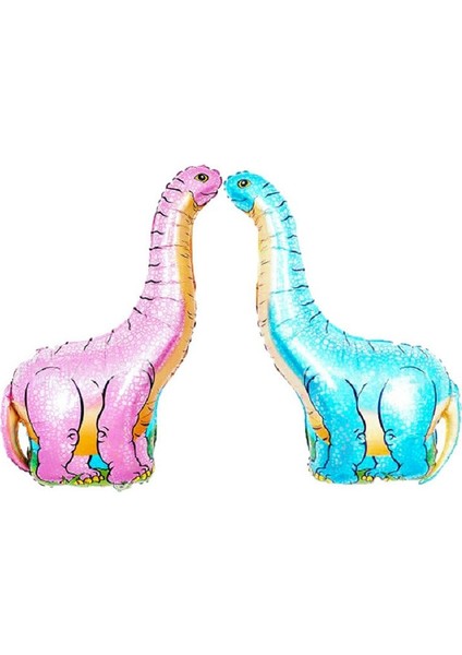 2 Adet Dinozor Modelleme Alüminyum Folyo Balon, Boyut: Büyük, Stil: Spitfire Ejderha (Yurt Dışından) modelleri
