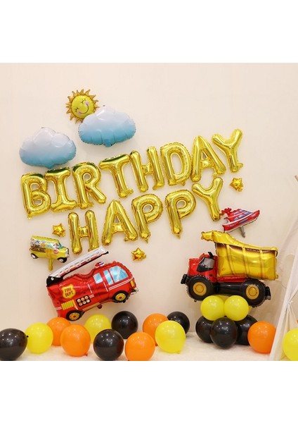 Doğum Günü Partisi Balon Mühendislik Aracı Doğum Günü (Yurt Dışından)