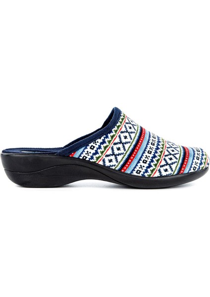 Zip Anatomik Taban Jel Destekli Kadın Ev Terliği