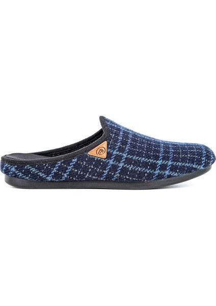 Davis 33802 Anatomik Keçe Erkek Terlik Lacivert