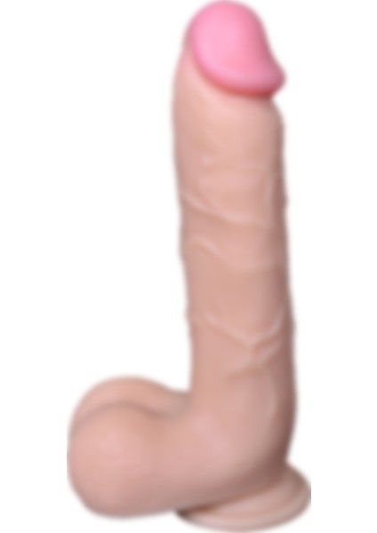 Hızlı Express Adam 21 CM Güçlü Vantuzlu Et Dokusunda Süper Realistik Penis Dildo