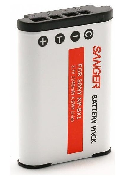 Sony HDR-GW66 Hdr-Mv1 HDR-PJ275 HDR-PJ440 Için Sanger Np-Bx1 Batarya