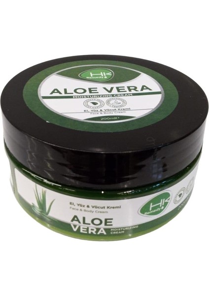 Aloe Vera El, Yüz & Vücut Kremi 200 ml