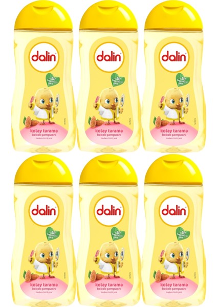 Bebek Kolay Tarama Şampuanı 200ML (6 Lı Set)
