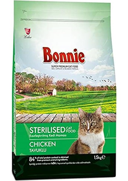 Adult Cat Sterılızed 32/12 Chıcken 1,5 kg