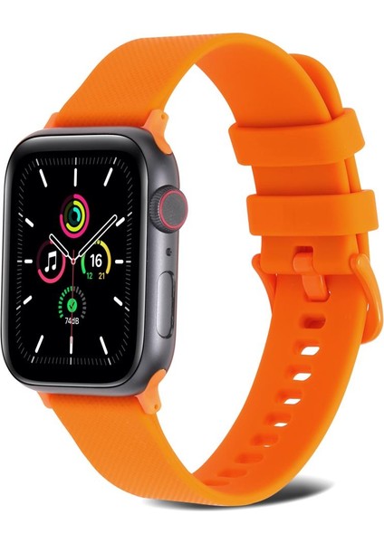 Apple Watch Uyumlu 5 6 7 8 Ultra 42MM 44MM 45MM Tme Point Silikon Kordon