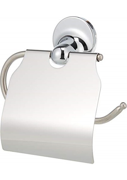 Vitra Marin A44945 Kapaklı Tuvalet Kağıtlığı, Krom