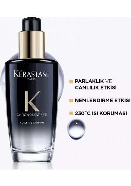 Chronologist Huile De Parfum Yenileyici Parfümlü Saç Bakım Yağı 100 Mll-