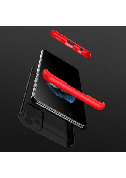 Samsung Galaxy A52 ile Uyumlu Kılıf 3 Parçalı Tam Koruma Dayanıklı Soft Ince Kılıf fiyatları