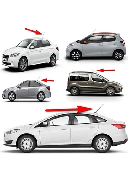 Jaguar Daimler Araç Tavan Radio Anteni Fm Çubuk Anten 27CM