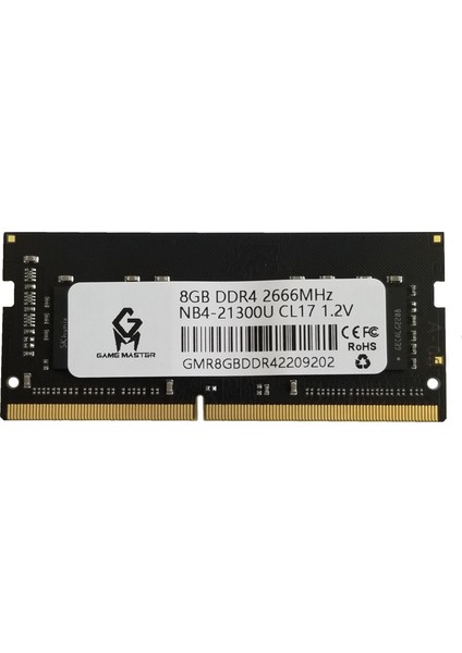 8 GB 2666MHZ Ddr4 Laptop Ram GMRN8GBDDR4