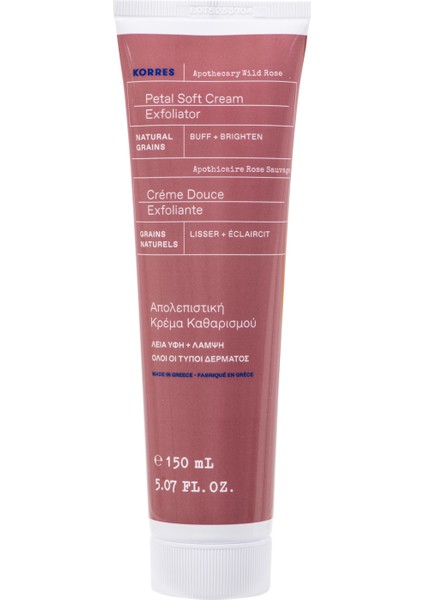 Apothecary Wild Rose Petal Soft Cream Exfoliator 150 ml