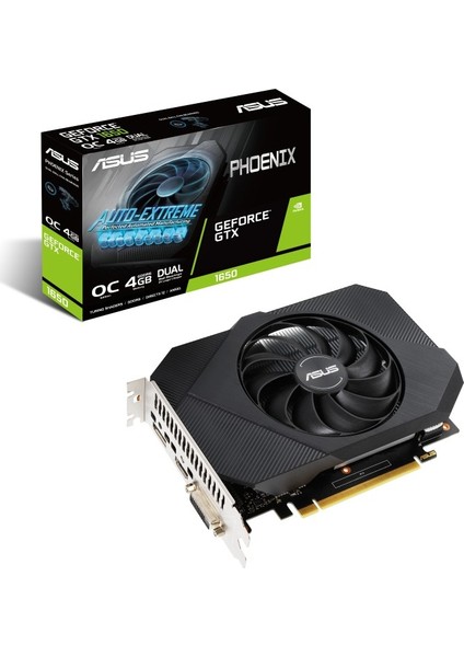 PH-GTX1650-O4GD6-P 4gb Gddr6 HDMI DVI 128BIT