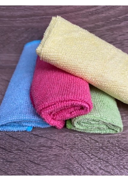 Mikrofiber Halı-Koltuk ve Yer Silme Bezi 4'lü