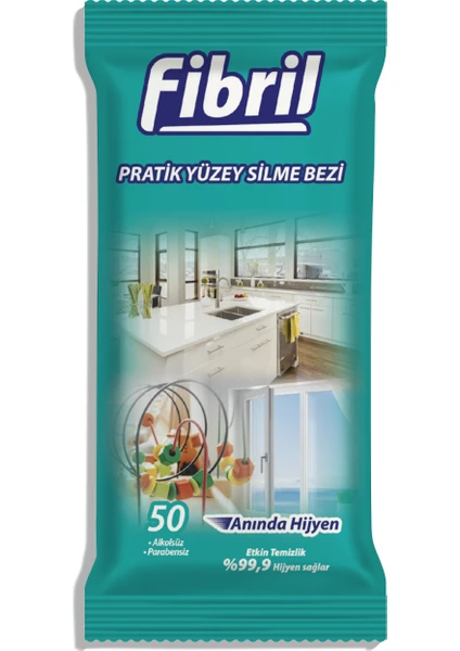 Pratik Yüzey Temizleme Mendili