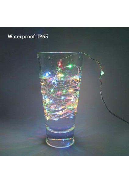 3mt Karışık Renkli Pilli Peri LED Dekoratif Tel LED Işık modelleri