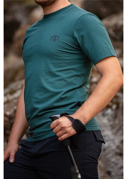 Kısa Kollu Pamuklu Basic T-Shirt