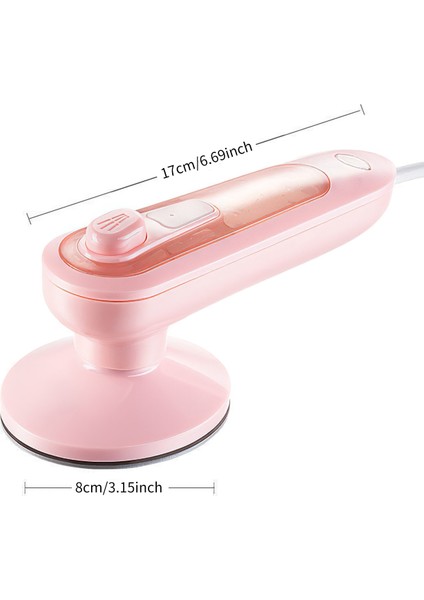Elde Taşınabilir Buharlı Ütü - Pembe (Yurt Dışından) indirimleri