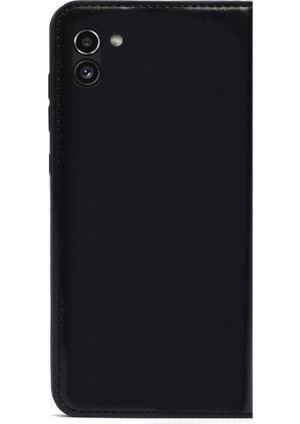 Samsung Galaxy A03 Kılıf Standlı Kartlıklı Cüzdan + Ekran Koruyucu Nano