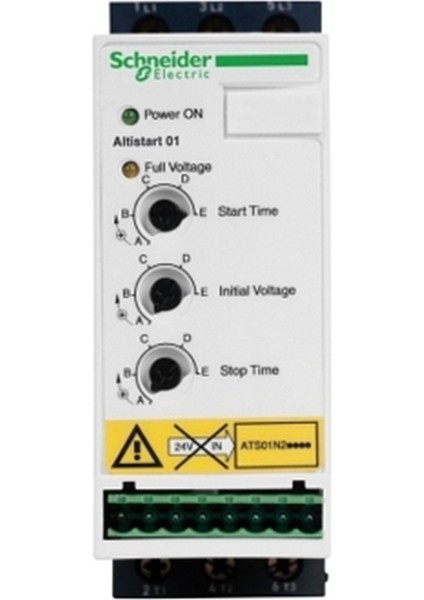 ATS01N206QN, ATS01 - 6 A - 380..415V - 1,5..3 Kw , Soft Starter- Yumuşak Yolverici