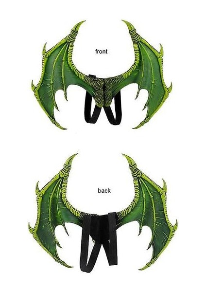 Yetişkinler Için Parti Cosplay Maske Çocuk Masquerade Kostümleri Korkunç Ejderha Maskesi Kanatları Kuyruk Cadılar Bayramı Kostüm Seti (Yeşil) fiyatları