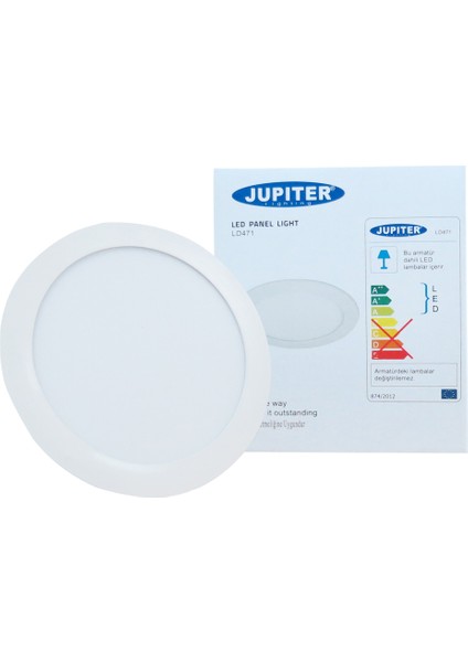 Jüpiter Slim LED Panel 6W 4000K LD471-B840