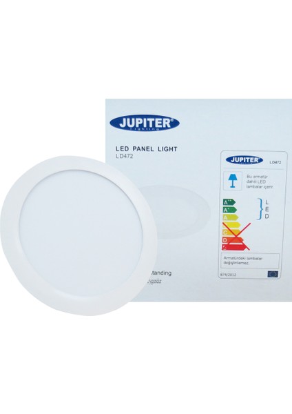 Jüpiter Slim LED Panel 12W 4000K LD472-B840