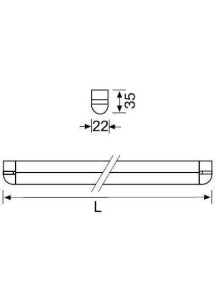 Jüpiter LED Gizli Işık Armatürü 3000K LE030