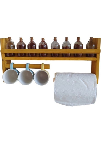 Ahşap Baharatlık Havluluk