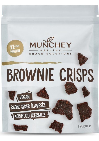 Münchey Glutensiz Browni Cips 100 gr