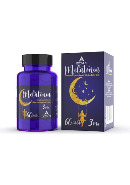 Melatonin 3 mg 60 Tablet